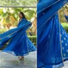 Neelkanth Mukaish Georgette Anarkali Set
